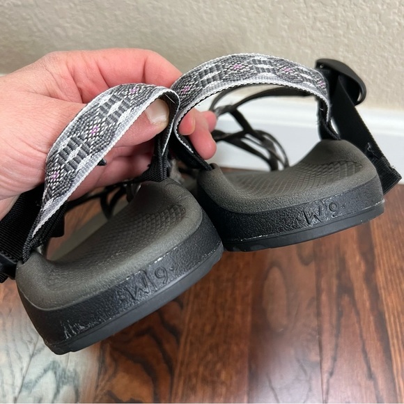 Chaco Sandals ZX/2 Hiking Outdoor Active Women’s Size 9 Gray/black J105566 $99, - Picture 7 of 16